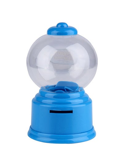 Buy Mini Candy Machine Bubble Gumball Dispenser Coin Bank Kids Toy for Gumballs in Egypt