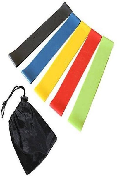 Buy Set Of 5 Loops Exercise Resistance Bands in Egypt