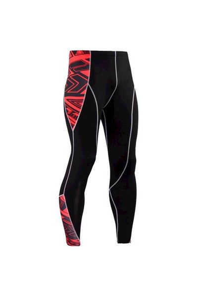 Buy Men Compression Gym Workout Running Fitness Yoga Sport Wear Leggings Skinny Pants Workout in UAE