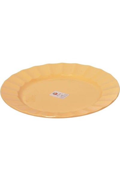 Buy Melamine Plate Yellow in Saudi Arabia