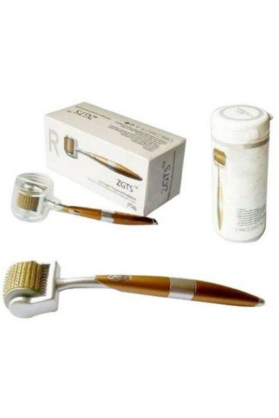 Buy Micro Needle Derma Roller 0.5 Mm Facial Treatment Gold in Egypt