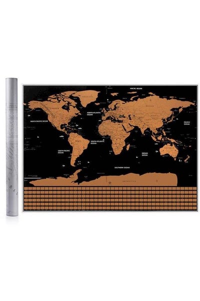 اشتري World Travel Scratch Off Map في الامارات