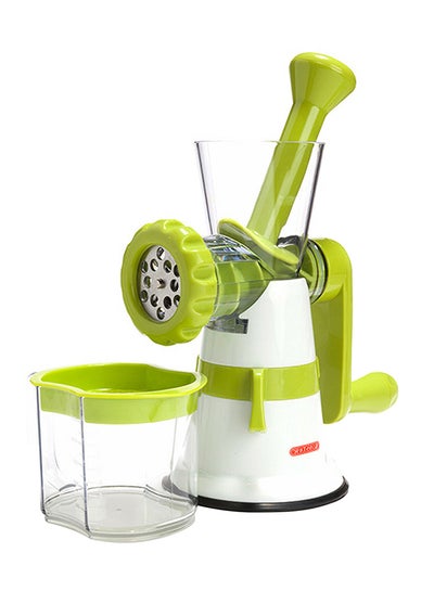 اشتري 3-In-1 Manual Juicer Combo Set Green/White في السعودية