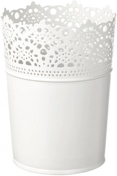 Buy Skurar Plant Pot White in Saudi Arabia