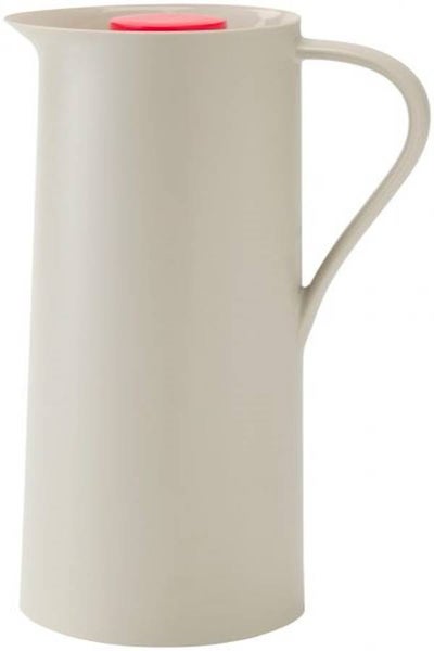 Buy Behovd Vacuum flask beige red in Saudi Arabia