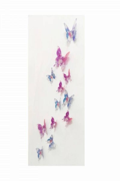 Buy 12  Piece Butterfly Design Wall Stickers in UAE