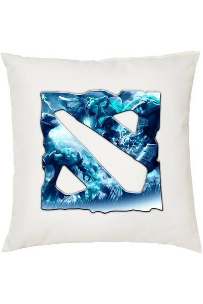 اشتري 40cm  Cushion With Blue Dota 2 Logo في الامارات