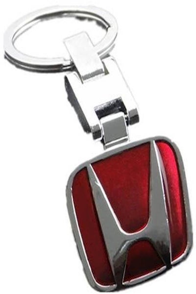 Buy Mercedes Honda 3D Chrome Metal Key Chain in UAE