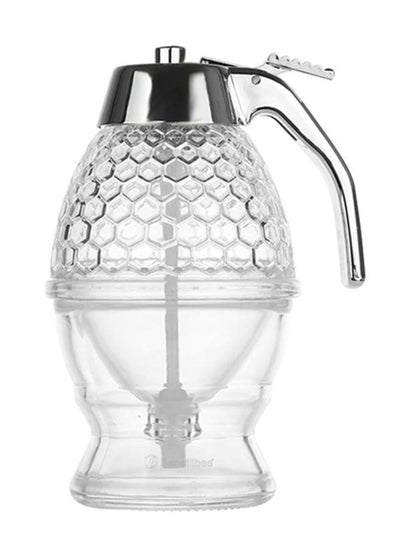 Buy Honey Dispenser Clear/Silver 21grams in Saudi Arabia