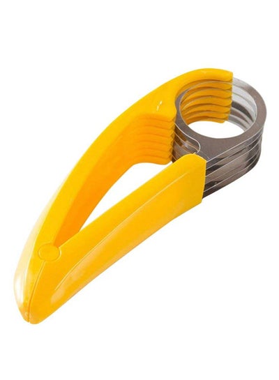 اشتري Banana And Sausage Slicer Yellow في السعودية