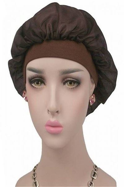 Buy Hair Bonnet Brown in Saudi Arabia