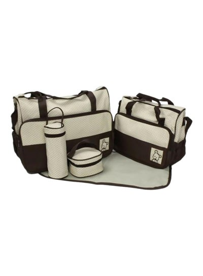 Buy 5-Piece Multifunctional Diaper Travel Bag Set in Saudi Arabia