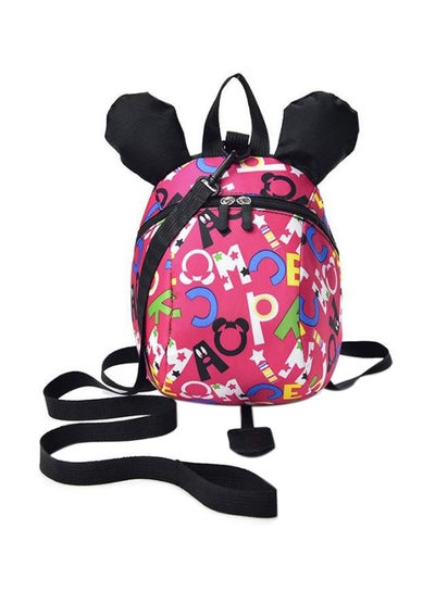 Buy Micky Printed Toddler Backpack with Safety Harness in UAE