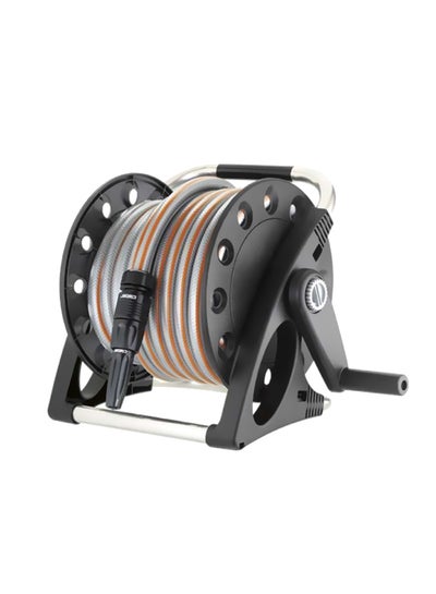 Buy Hose Reel Aquapony Kit Black/Orange/Silver in Saudi Arabia