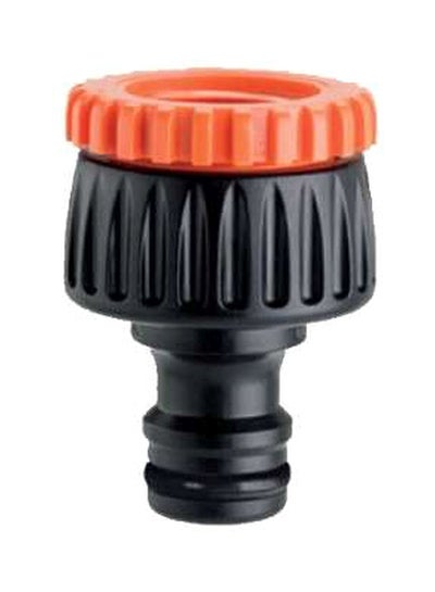 Buy Multi Threaded Tap Connector Black/Orange in Saudi Arabia