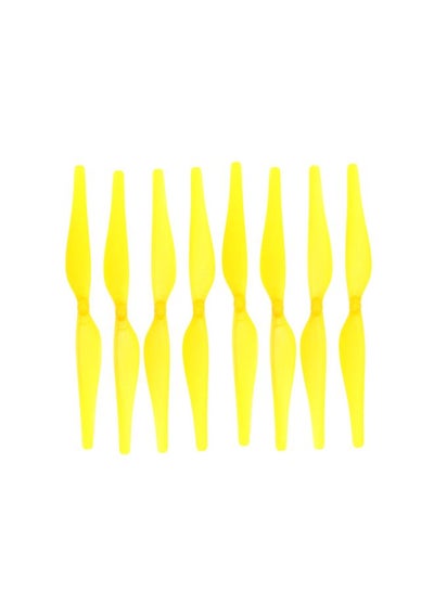 Buy 8pcs Quick Release/Lock Propellers CCW CW Props Blades For DJI Tello Mini Drone Yellow in UAE