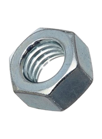 Buy 10-Piece Hex Nut Silver 10mm in UAE