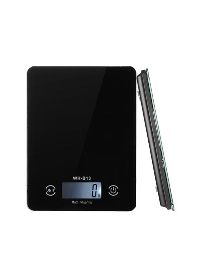 Buy Touch Screen LCD Backlight Food Scale  With Tare Function Black in Saudi Arabia