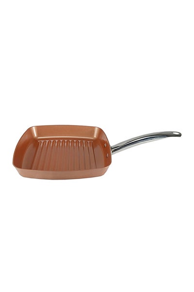 Buy Square Bakeware Pan Orange 18.5x2.36x10.2inch in UAE