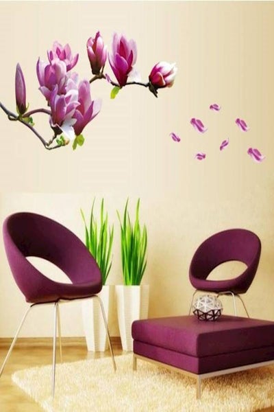 Buy Rose Wall Sticker, Water Resistant And Saving Paint in Saudi Arabia