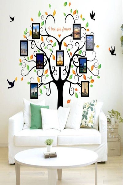 Buy Diy Removable Mirror Wall Sticker in Saudi Arabia