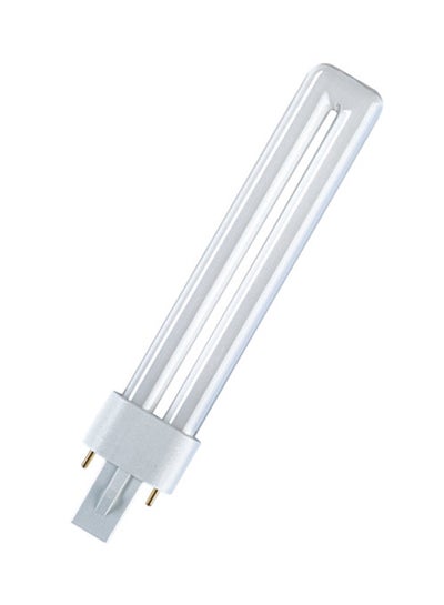 Buy Plug In Single Tube 9W/2Pin Cool White Dulux S 4050300010588 Cool White 167x12mm in UAE