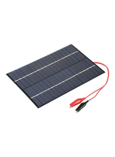 Buy Solar Panel With Alligator Clips Black in UAE