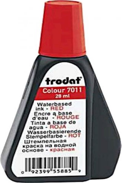 Trodat 7011 Stamp Pad Ink 28 ml (Various Colours) 