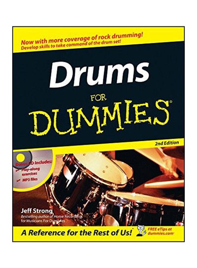 اشتري Drums For Dummies Paperback في مصر