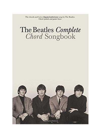 Buy Beatles Complete Chord Songbook Paperback English by Hal Leonard Pu - 2000 in UAE