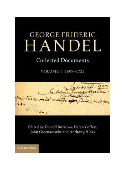 اشتري George Frideric Handel Hardcover في الامارات