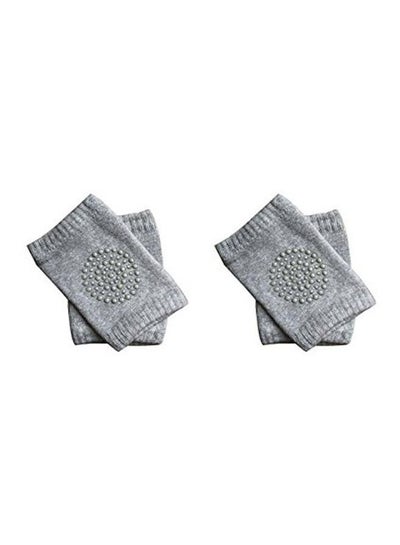 Buy Pair Of 2 Cotton Anti-Slip Knee Pads For Baby in UAE