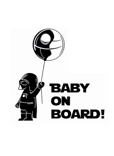 Buy Reflective Baby On Board Car Sticker in Saudi Arabia