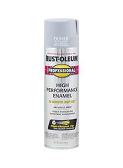 Buy Professional Flat Primer Enamel Spray clear 444ml in Egypt