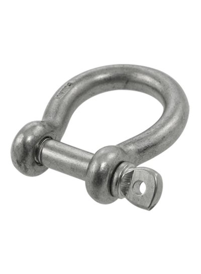 Buy D Shape Screw Pin Shackle Silver 10mm in Saudi Arabia