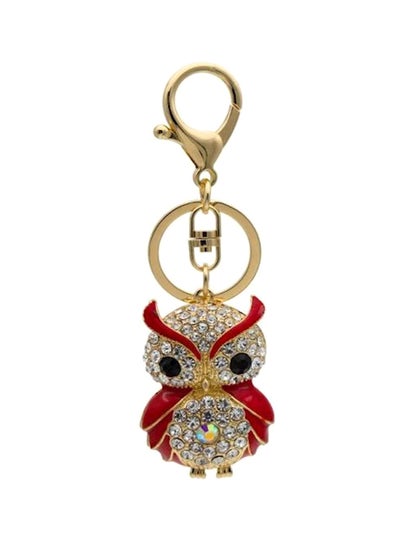 Buy Keychain For Car Or Bag With Owl Design in Saudi Arabia