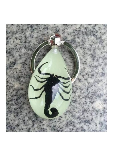 Buy Keychain Glow In The Dark In Side Real Scorpion in Saudi Arabia