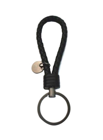 اشتري Leather Keychain Black في الامارات