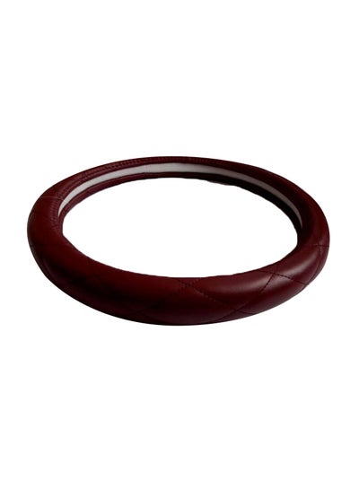 Buy Leather Car Steering Wheel Cover in Saudi Arabia