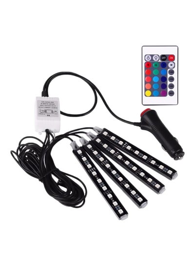 Buy 4-Piece LED Strip Lights With Remote in Saudi Arabia