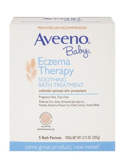 Buy 5-Packs Eczema Therapy Soothing Baby Bath Treatment in Saudi Arabia