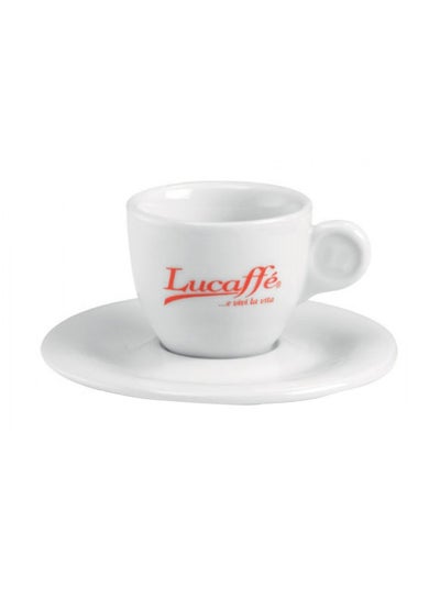 ionEgg Porcelain Espresso Cup with Saucer, Espresso