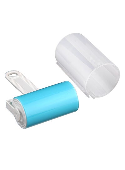 Buy Sticky Hair Dust Removal Roller White/Blue in Saudi Arabia