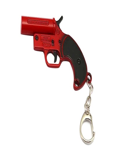 Buy PUBG Gun Key Chain Red/Black in Saudi Arabia