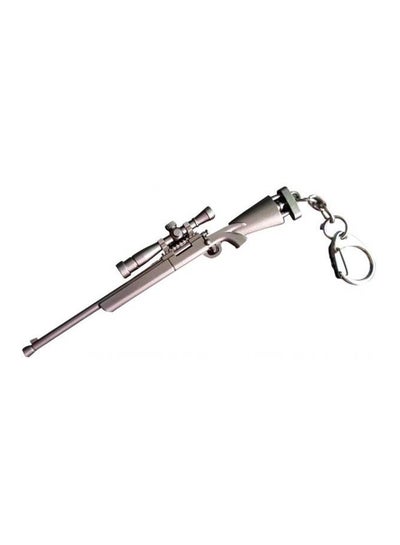 Buy PUBG M24 Sniper Rifle Keychain Ring Silver in UAE