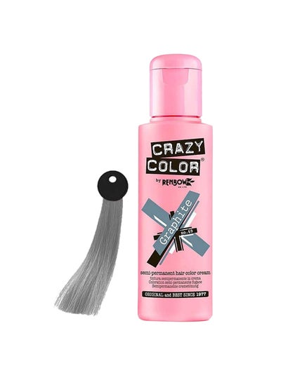 Buy Semi-Permanent Hair Colour Cream Graphite 100ml in UAE