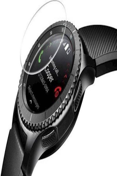 Buy Samsung Glass Screen Protector For Samsung Gear S3 Frontier , 1.3 Inch in UAE