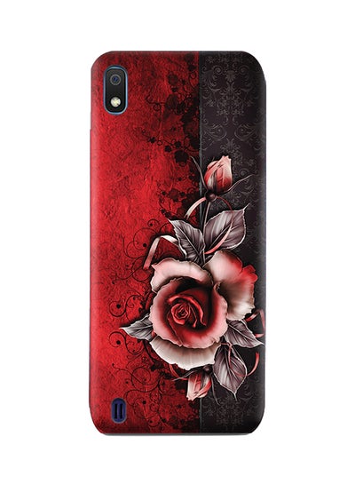 Buy Samsung Galaxy A10 Tpu Case With Vintage Rose Pattern Vintage Rose Pattern in UAE