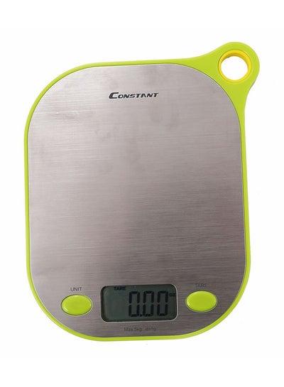 Buy Electronic Kitchen Scale Green 5kg in Saudi Arabia