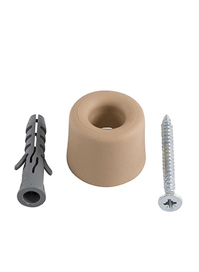 Buy Small Rubber Door Stop Beige 295 x 25millimeter in Saudi Arabia